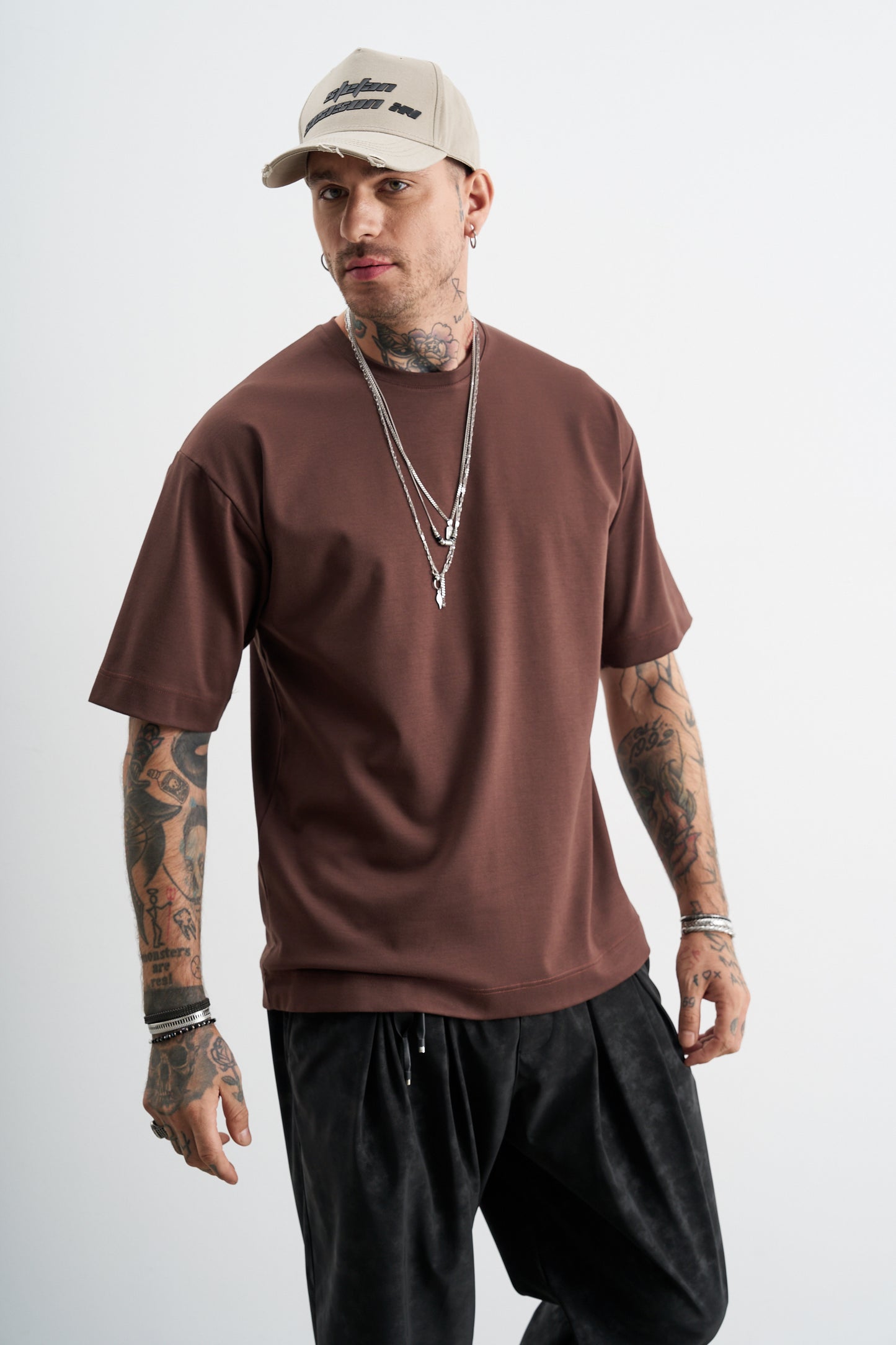 Brown Oversized T-Shirt