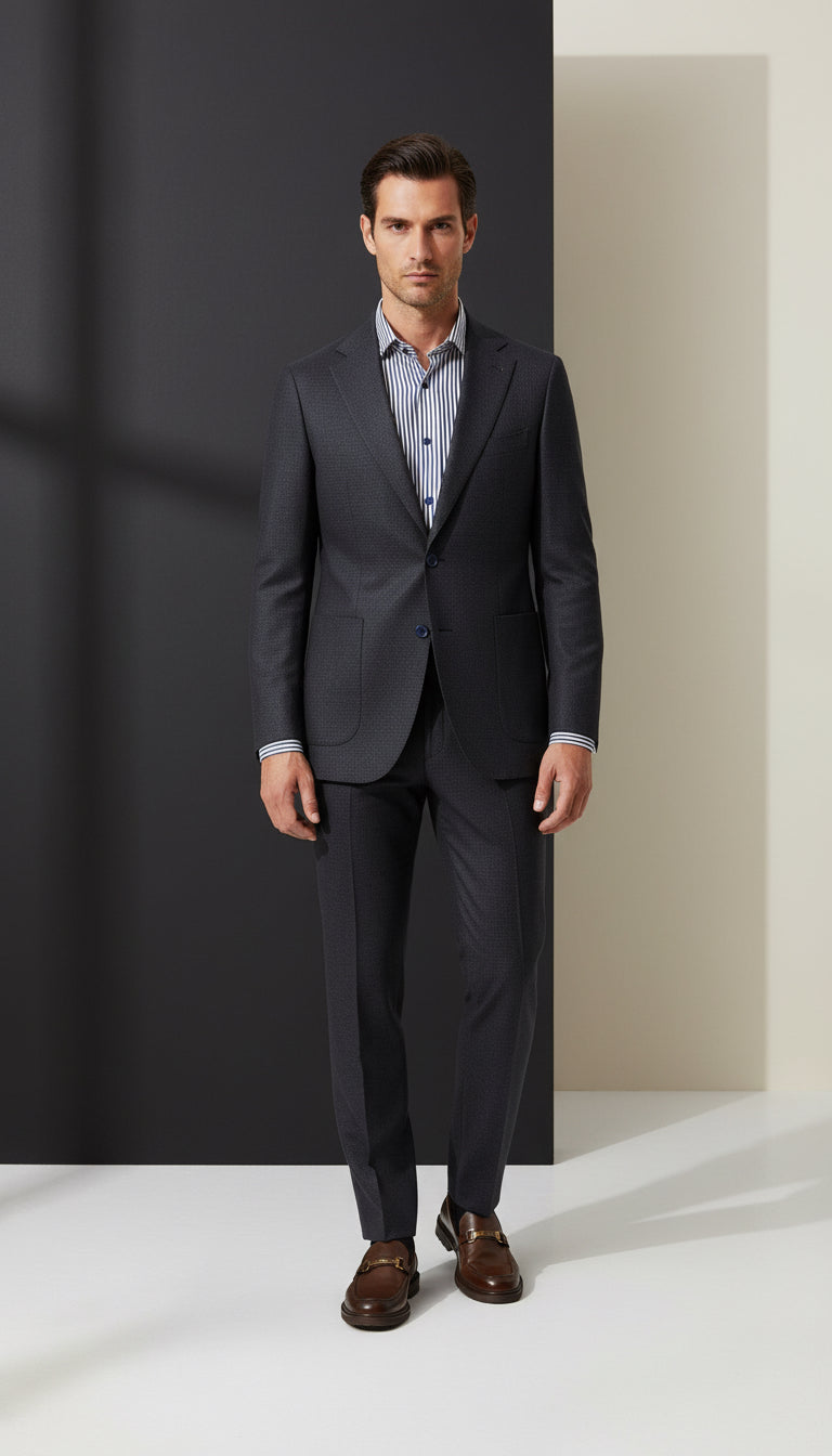 Navy Tailored Suit – The Essential Modern Classic
