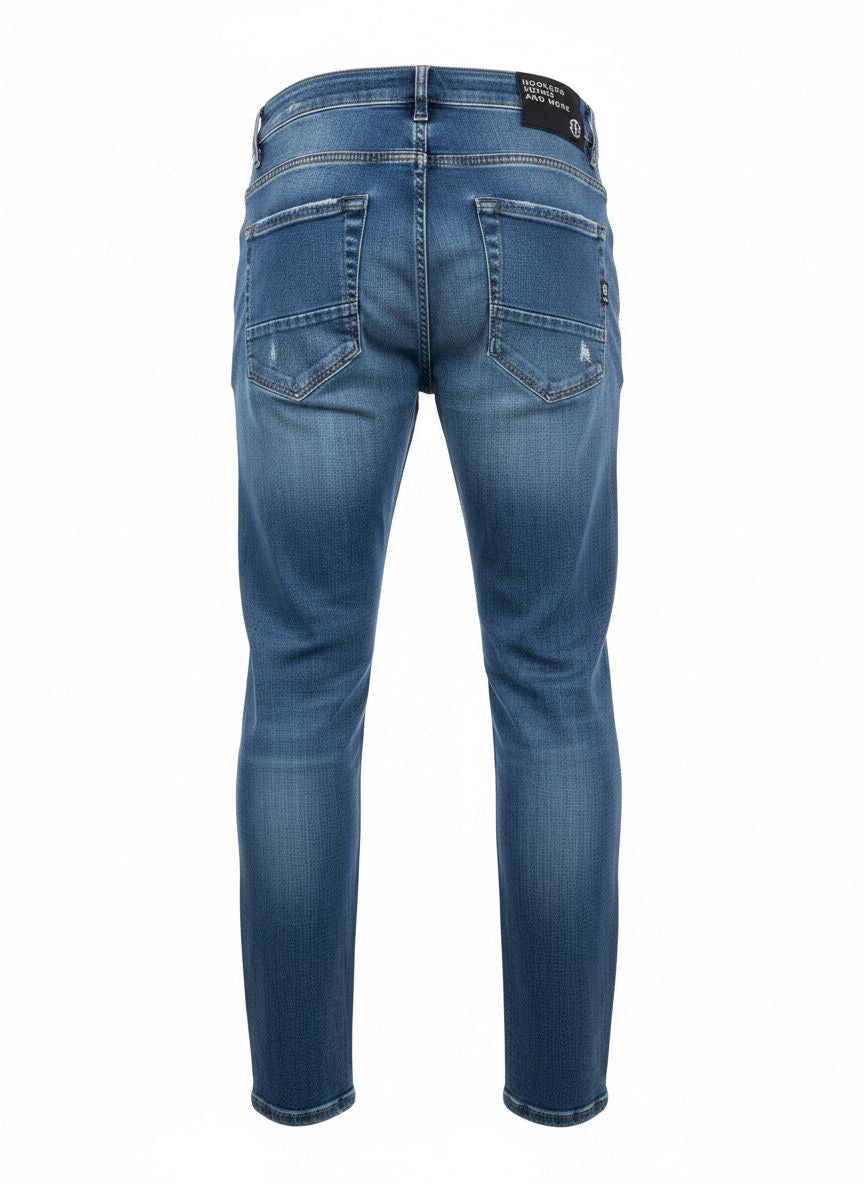 Men’s Slim Fit Jeans — Washed Blue