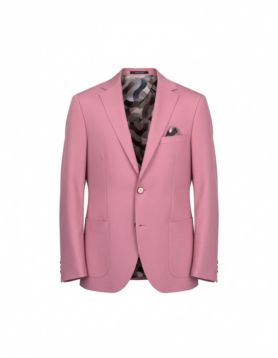Men's Rose Pink Blazer