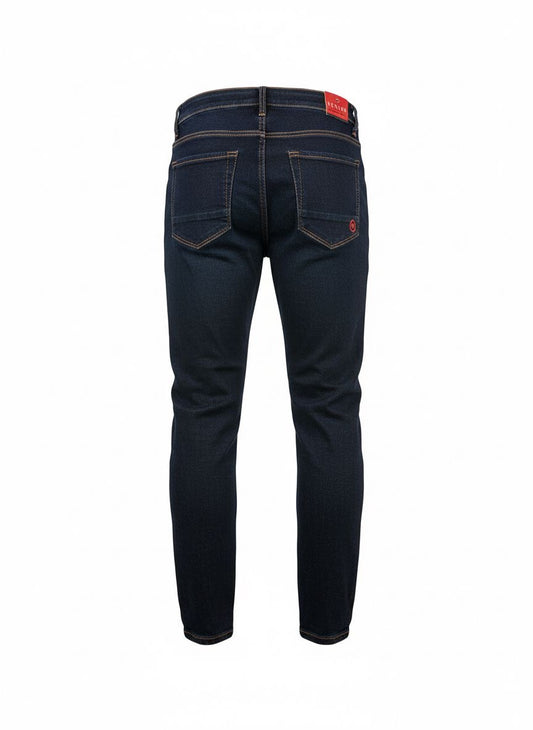 Men’s Jogger Jeans — Deep Indigo Knit Denim
