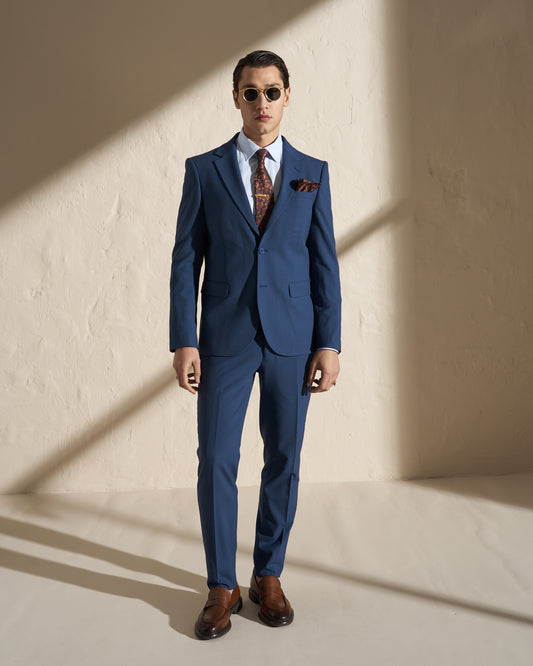 Men’s Two-Piece Suit – Blue