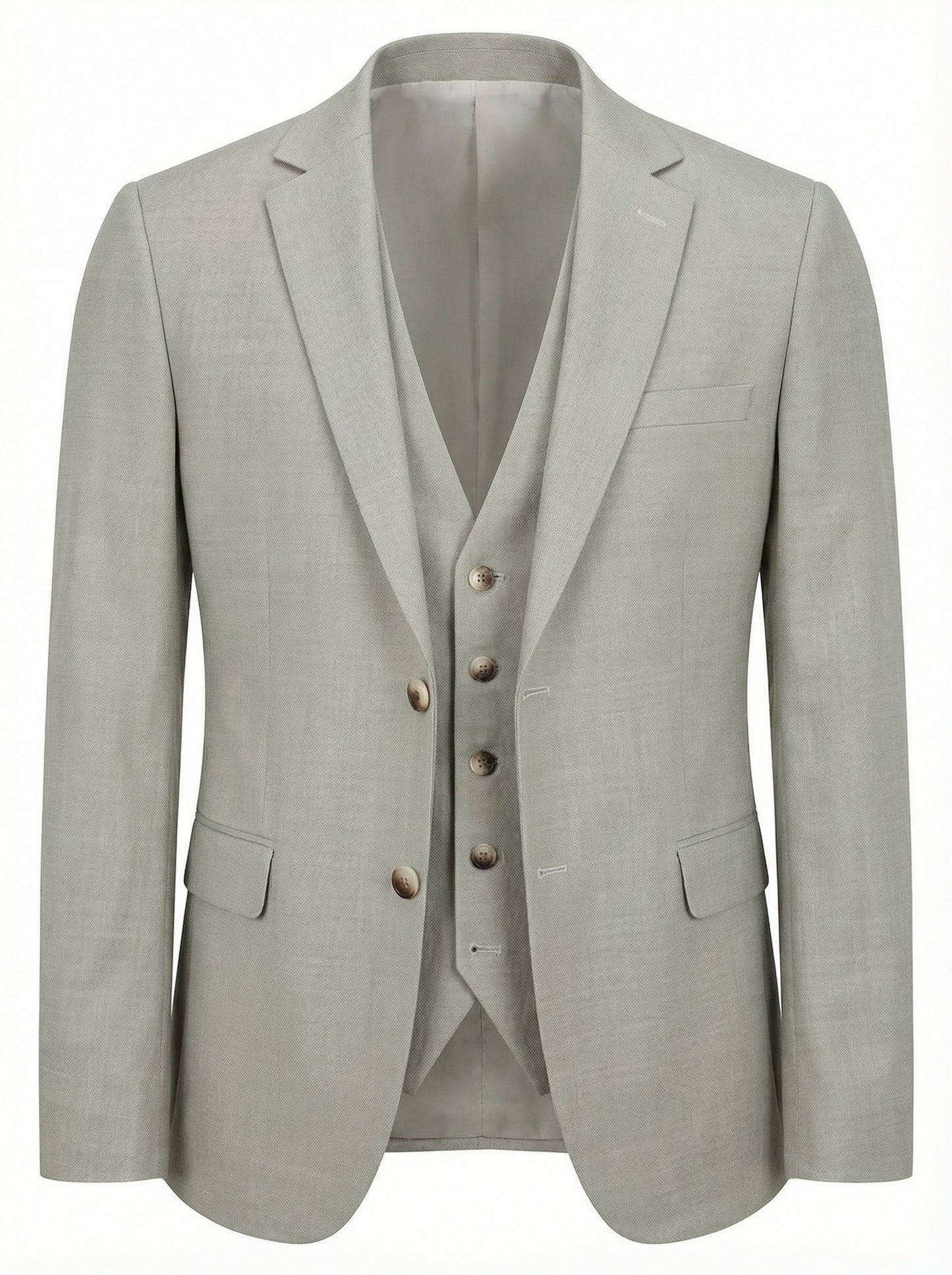 Three-Piece Suit – Beige