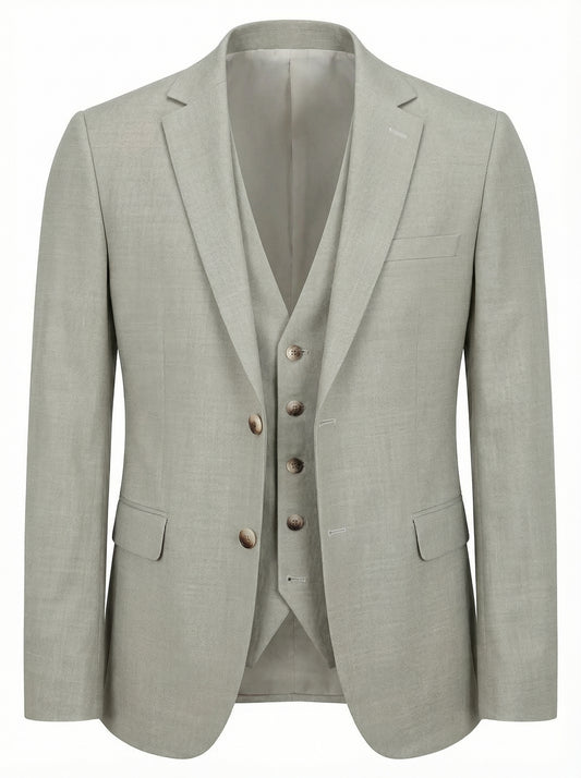 Three-Piece Suit – Beige