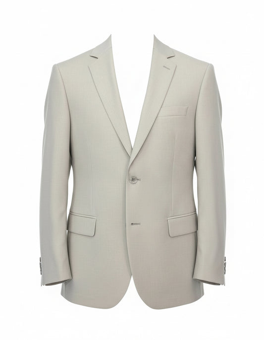 Men's Two-Piece Suit - Light Beige