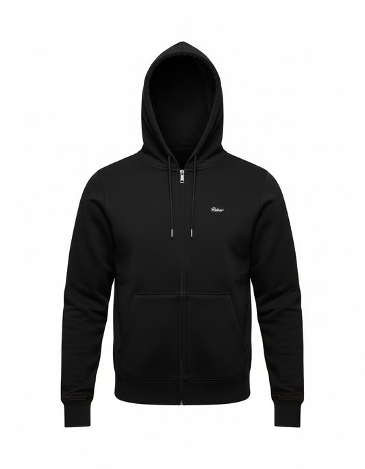 Black Zip Hoodie – Essential Street Style