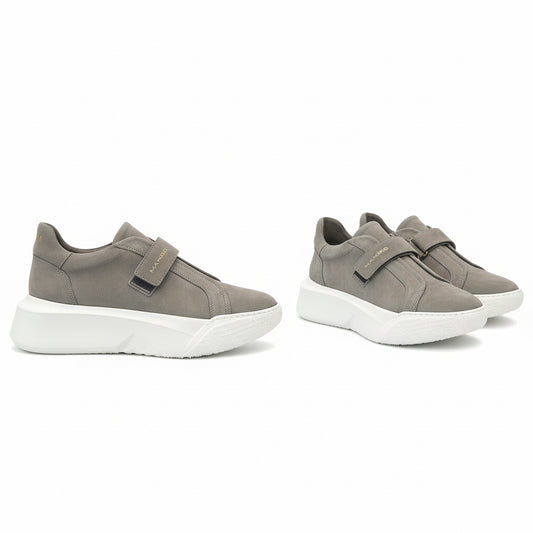 Makris Modern Slpi-On Sneaker - Taupe Grey