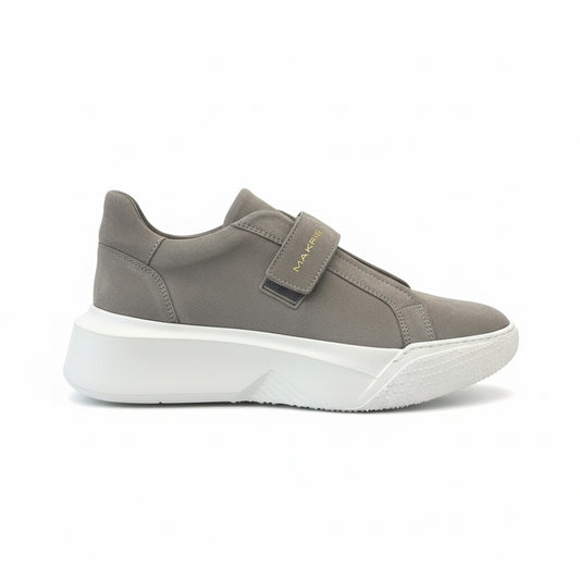Makris Modern Slpi-On Sneaker - Taupe Grey