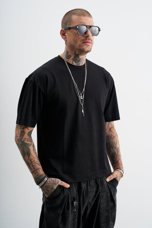 Black Oversized T-Shirt