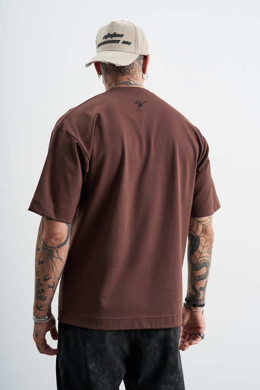 Brown Oversized T-Shirt