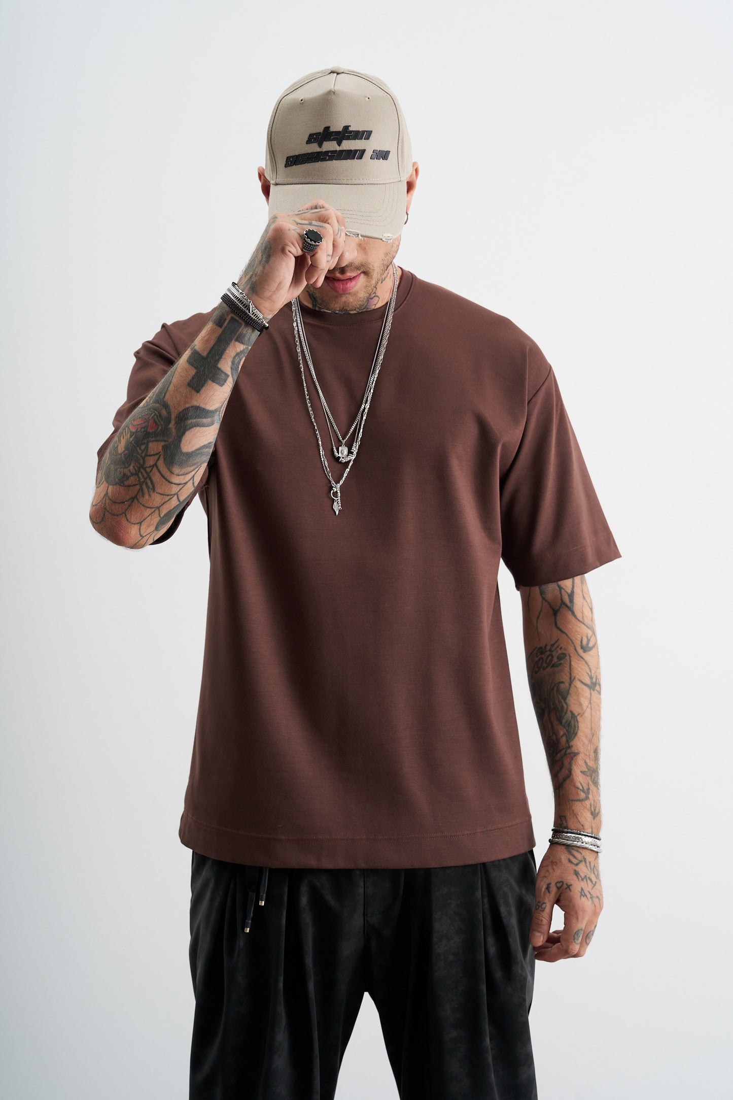 Brown Oversized T-Shirt