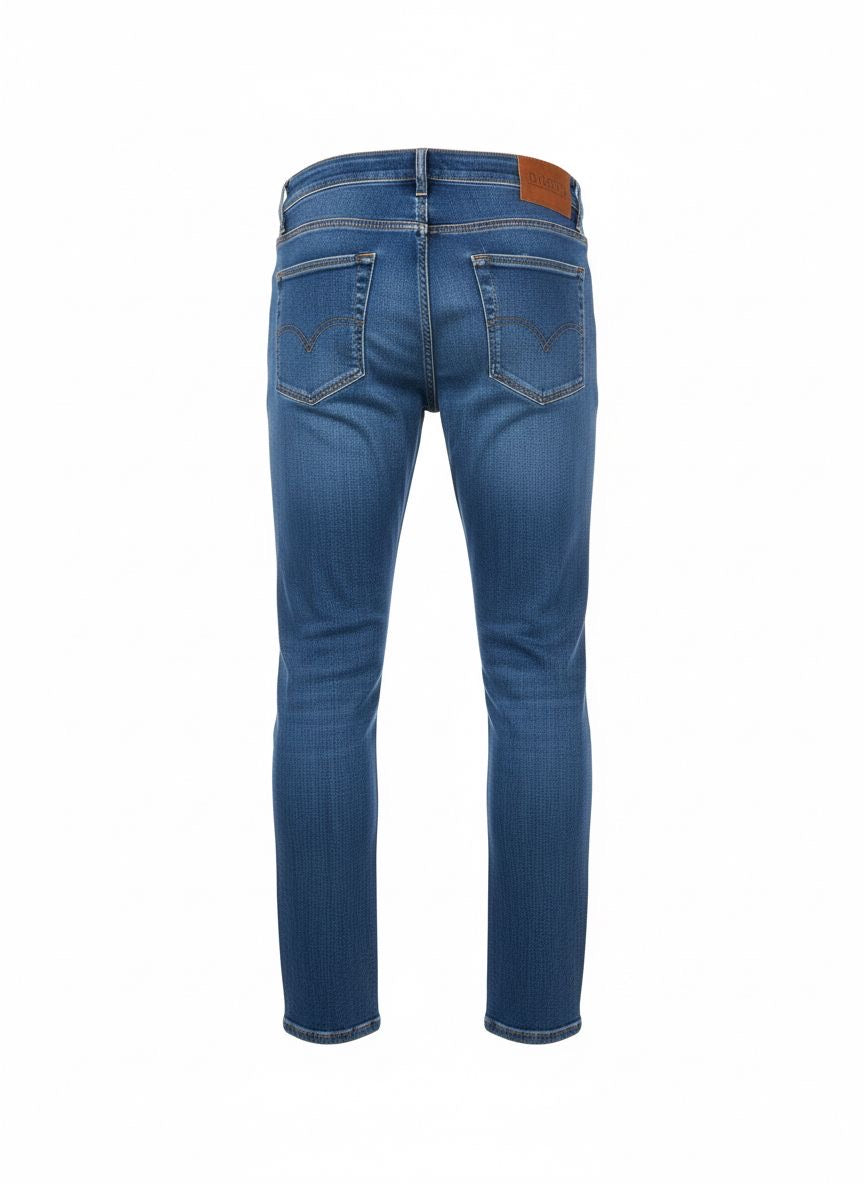 Men’s Slim Fit Jeans — Washed Blue