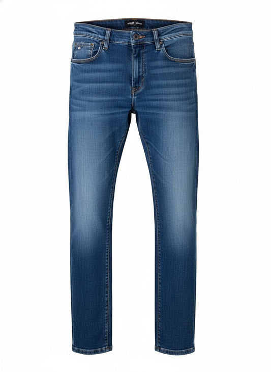 Men’s Slim Fit Jeans — Washed Blue