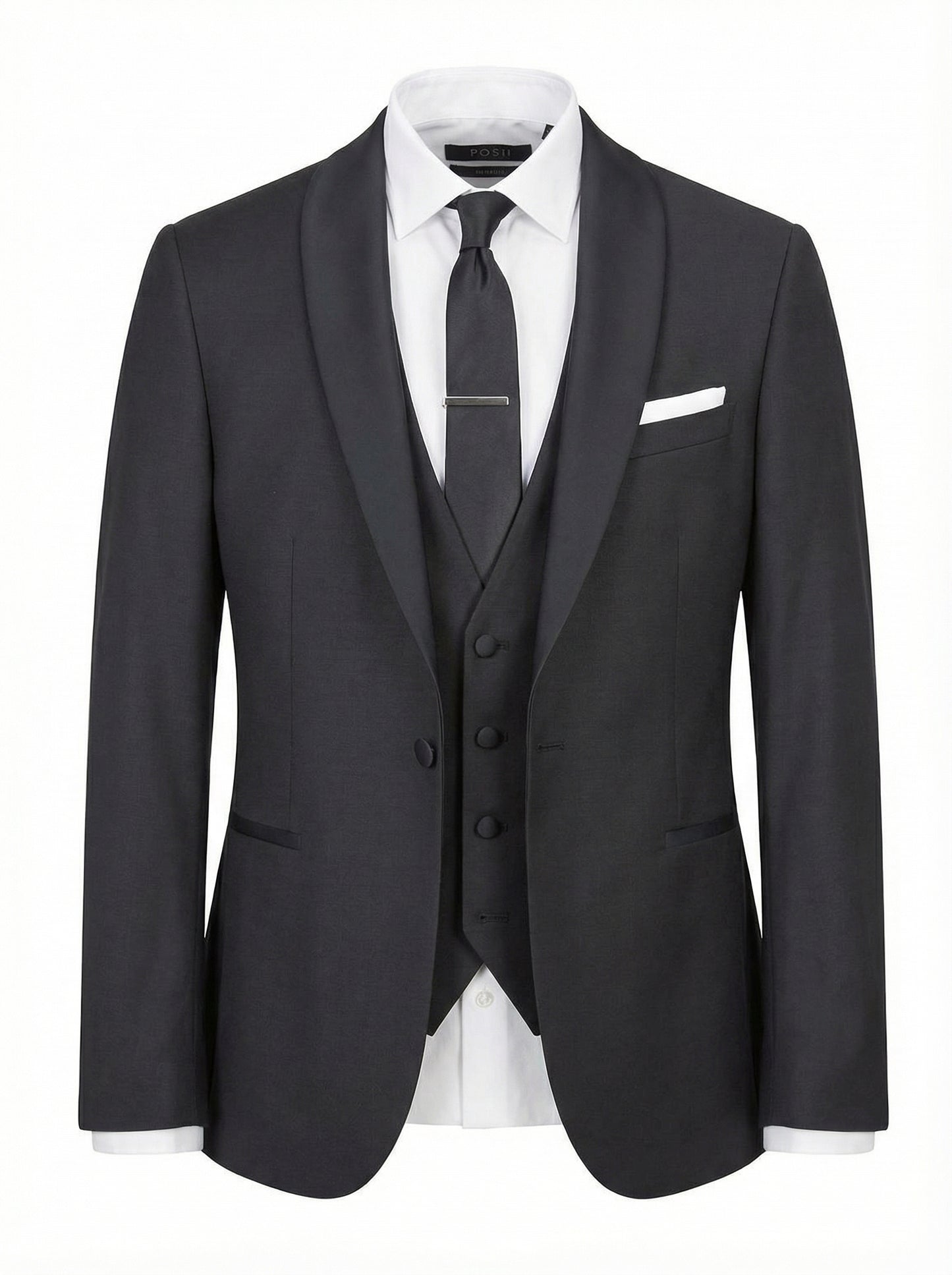 Midnight Blue Tuxedo | 3-Piece Slim Fit
