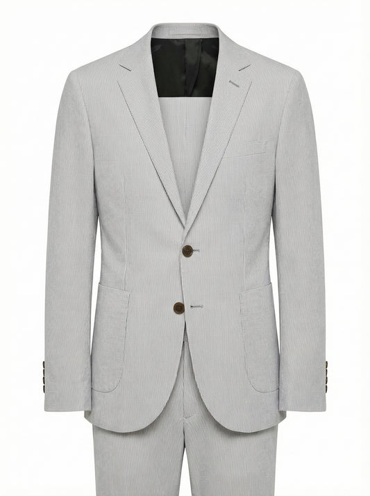 Men’s Slim Fit Suit in Light Grey