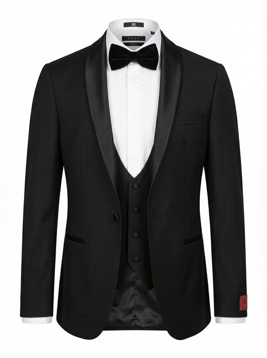 Black Tuxedo — Vitale Barberis Canonico / 100% Wool S140’s