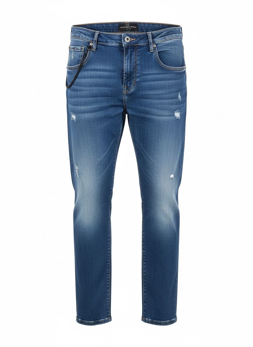Men’s Slim Fit Jeans — Light Blue