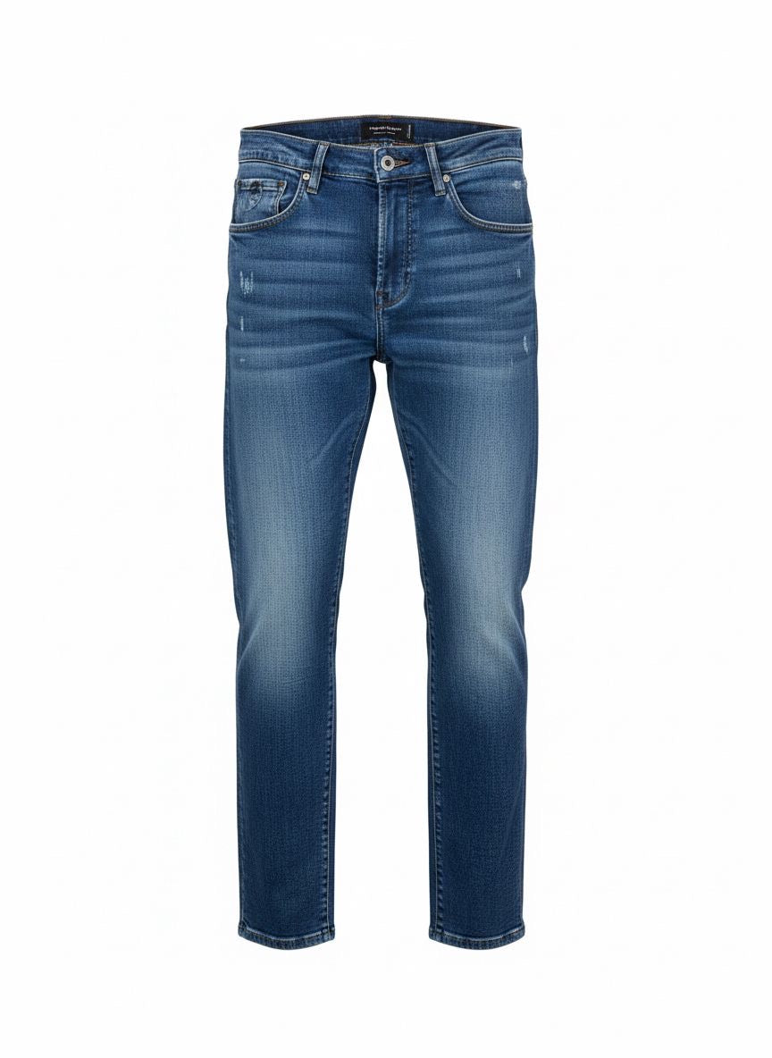 Men’s Slim Fit Jeans — Washed Blue