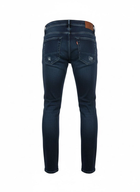 Men’s Skinny Fit Jeans — Dark Blue