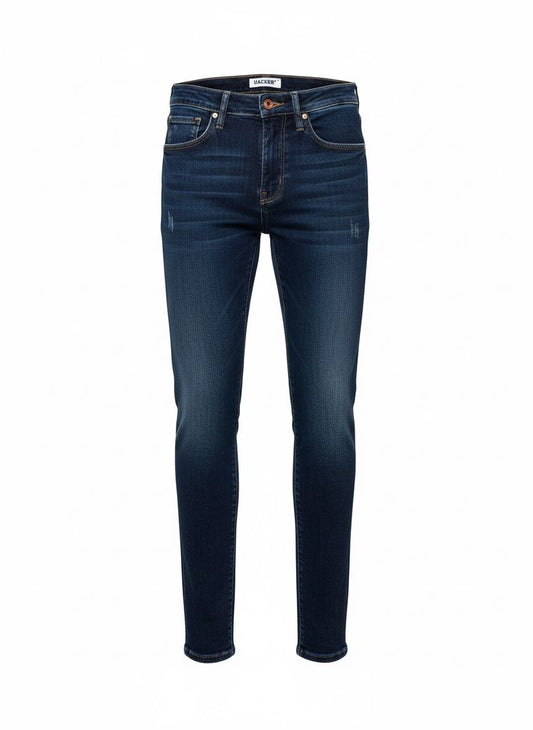 Men’s Skinny Fit Jeans — Dark Blue