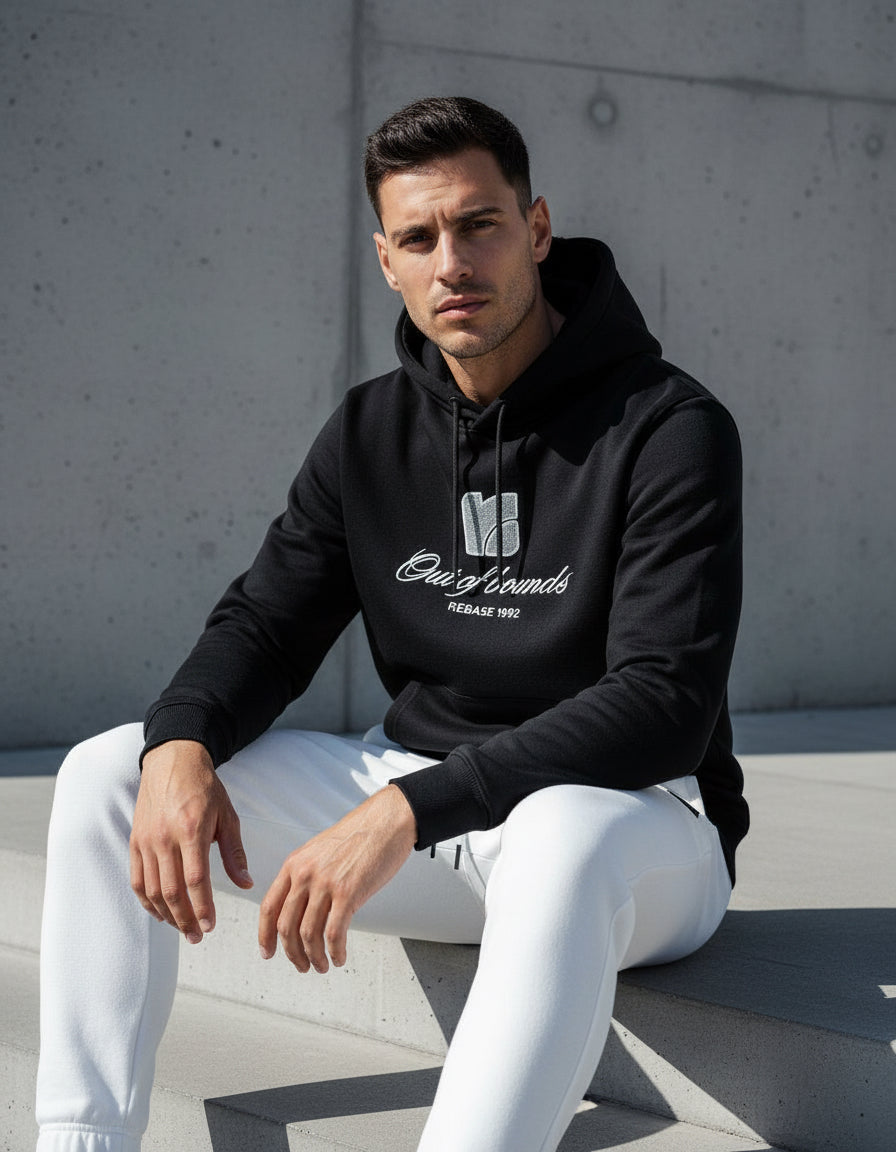 Out of Bounds Hoodie – Black