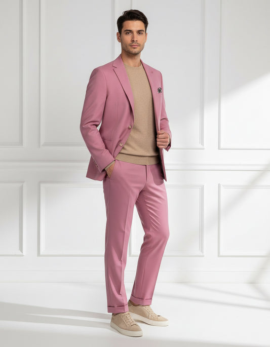 Men's Rose Pink Blazer