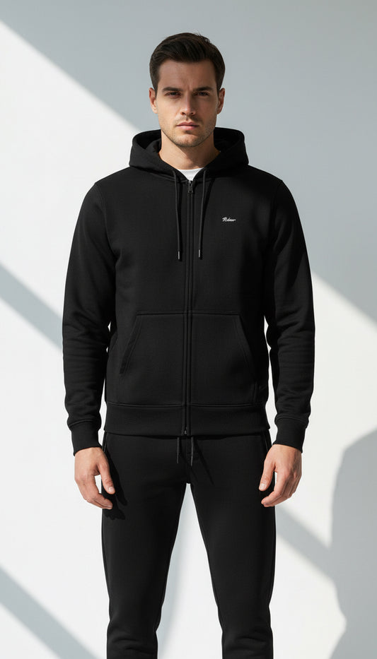 Black Zip Hoodie – Essential Street Style