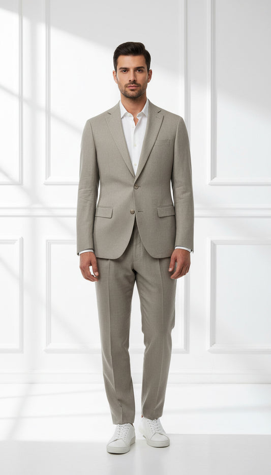 Men's Two-Piece Suit - 100% Linen - Puro