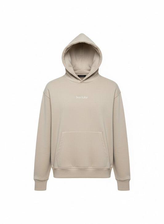 Ben Tailor Beige Hoodie – Minimal Comfort