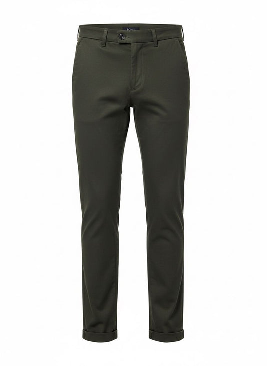 Dark Olive Chino Pants