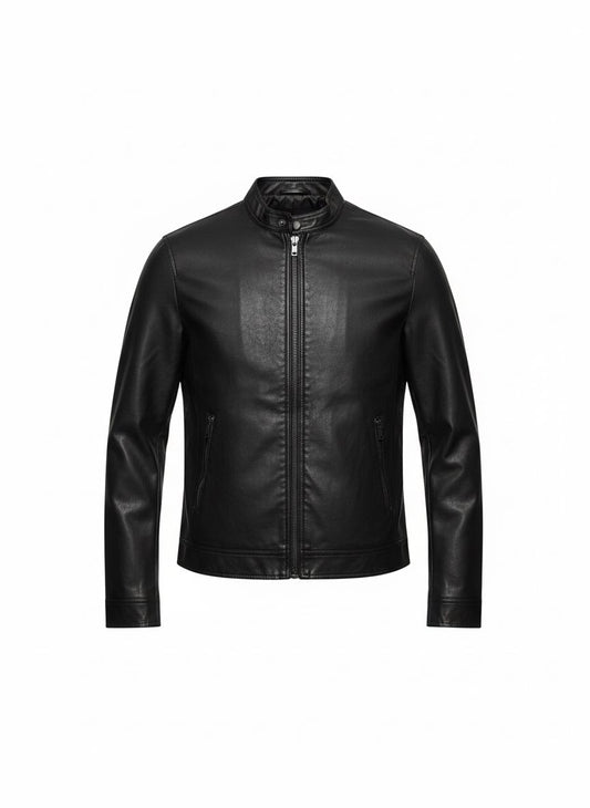 Classic Black Leather Jacket
