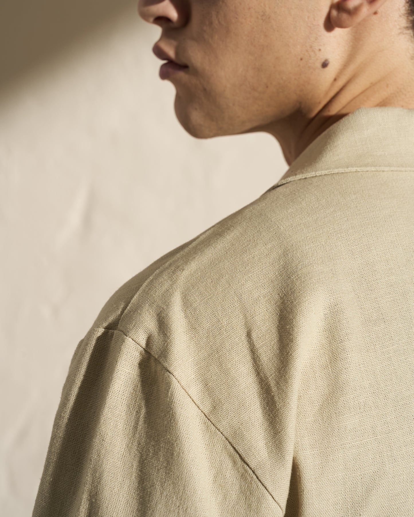 Cotton Linen Unlined Lightweight Blazer