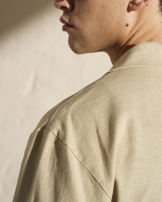 Cotton Linen Unlined Lightweight Blazer