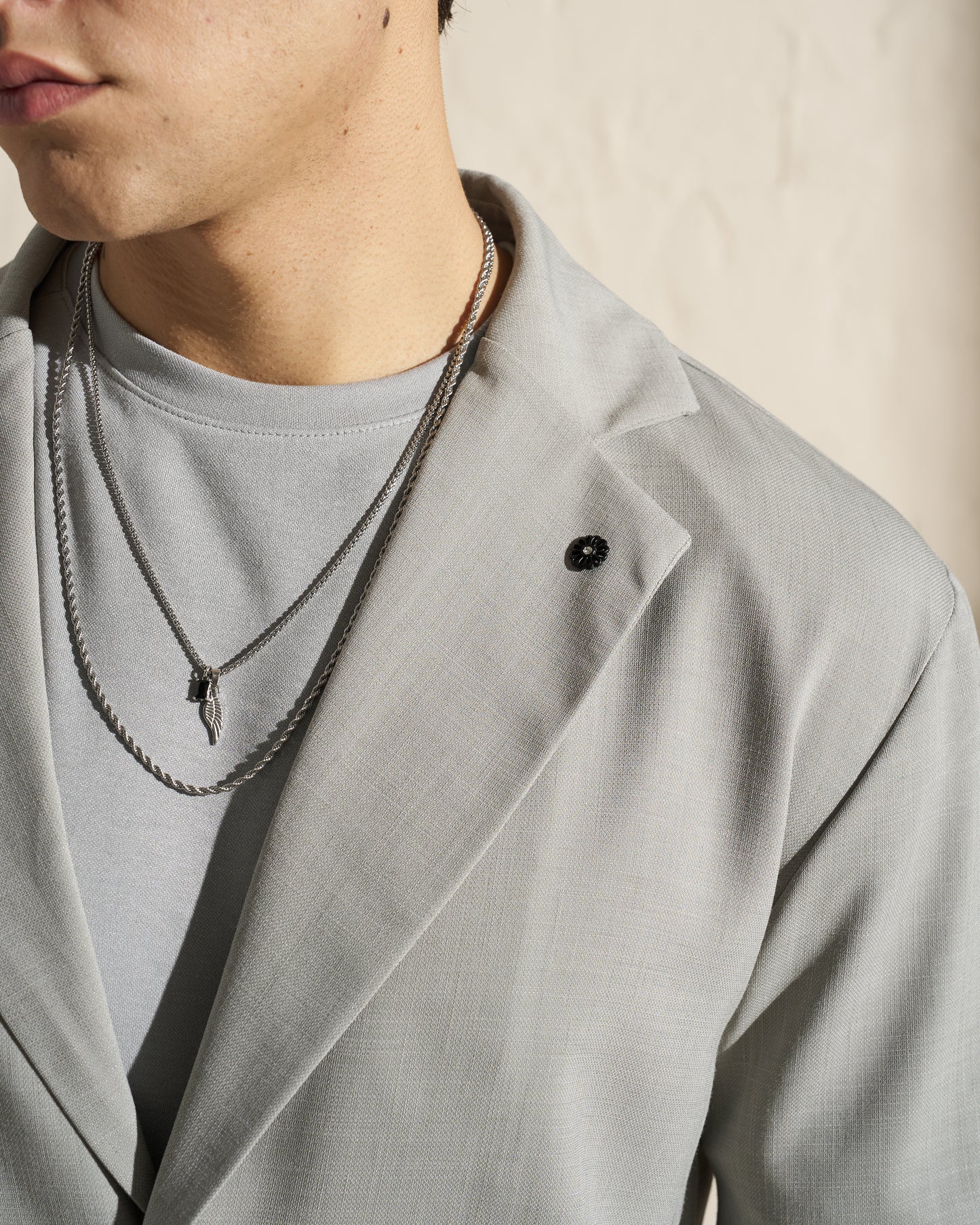 Lightweight Single-Button Blazer