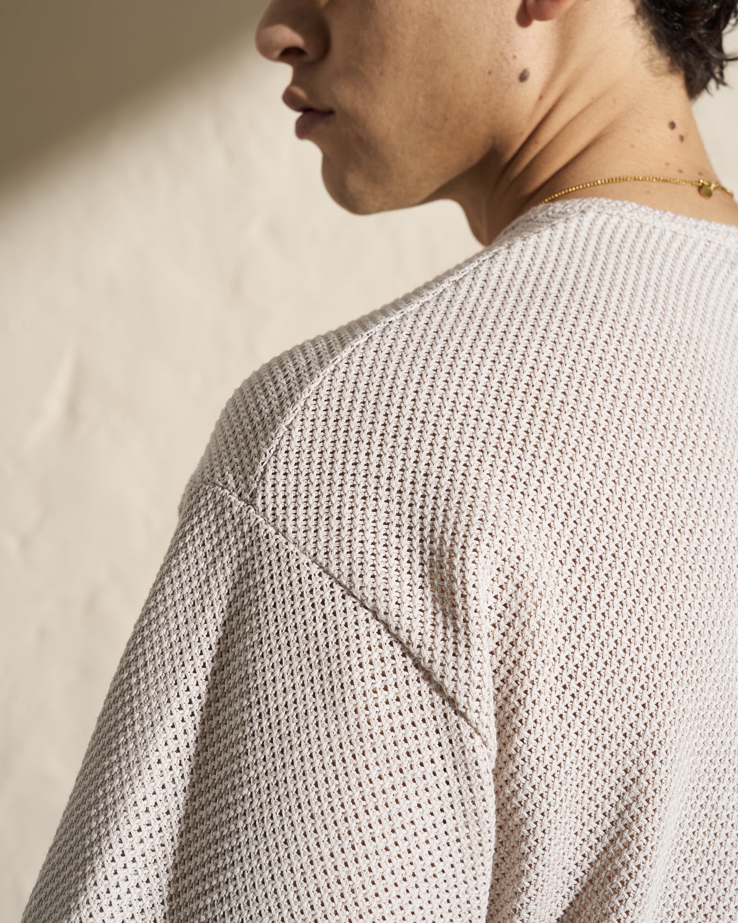 TEXTURED KNIT SHORT SLEEVE TOP