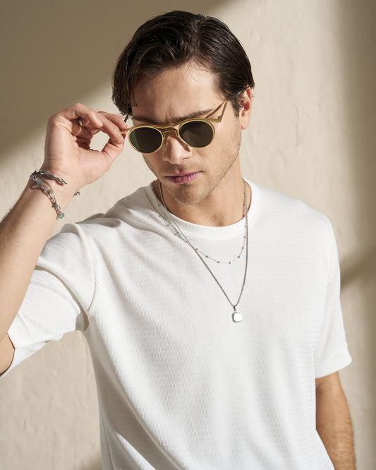 TEXTURED SHORT SLEEVE T-SHIRT