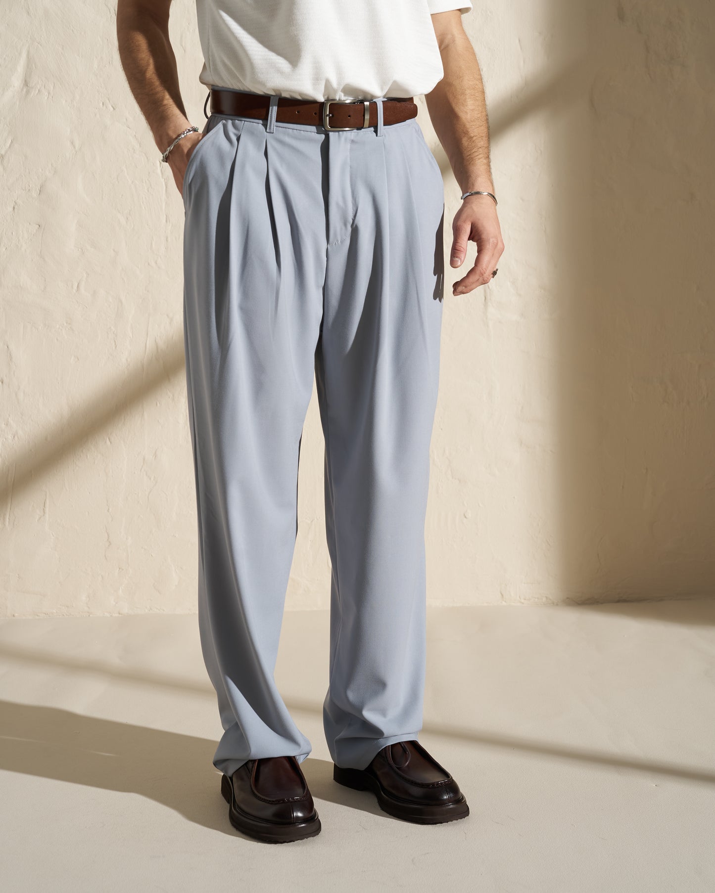 Pleated Tailored Pants