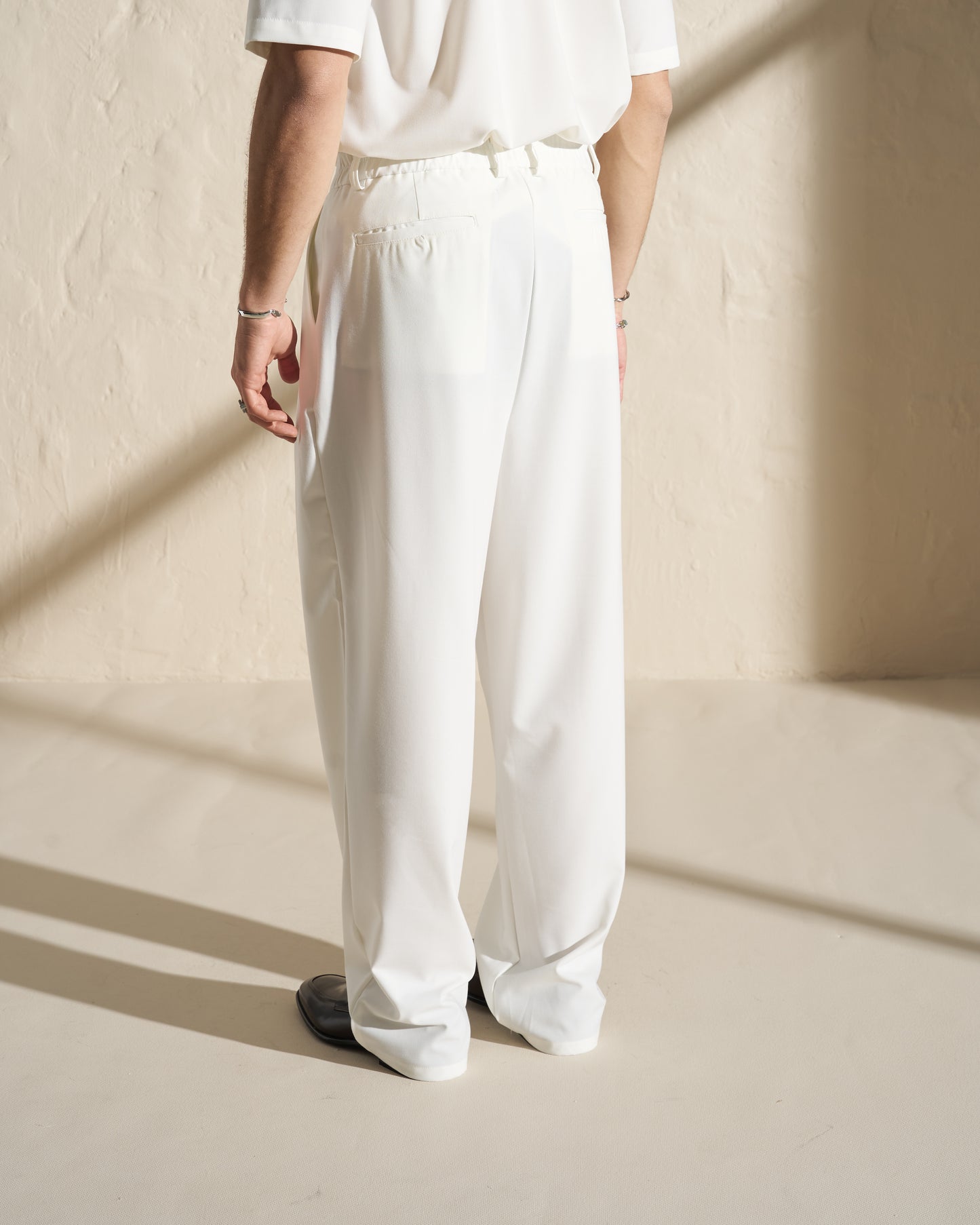 Pleated Tailored Trousers