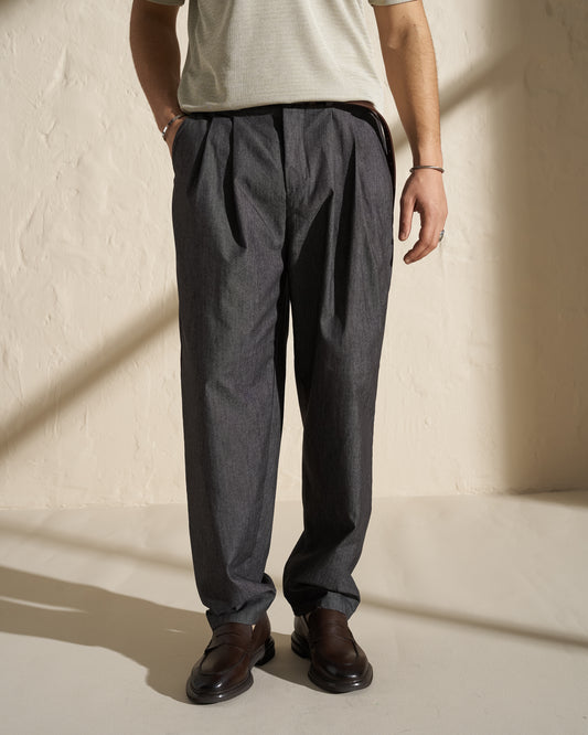 Pleated Tailored Trousers