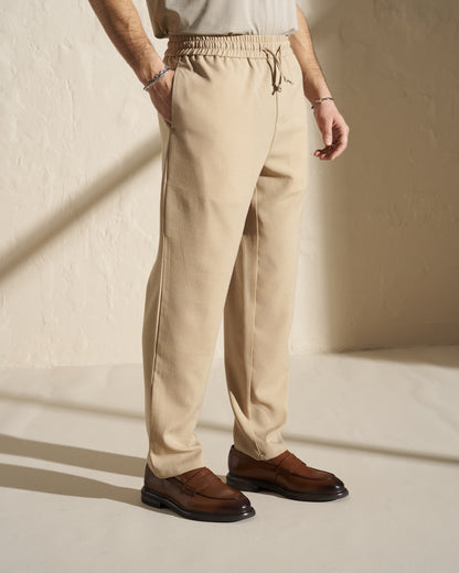 Relaxed Fit Drawstring Jogger Pants