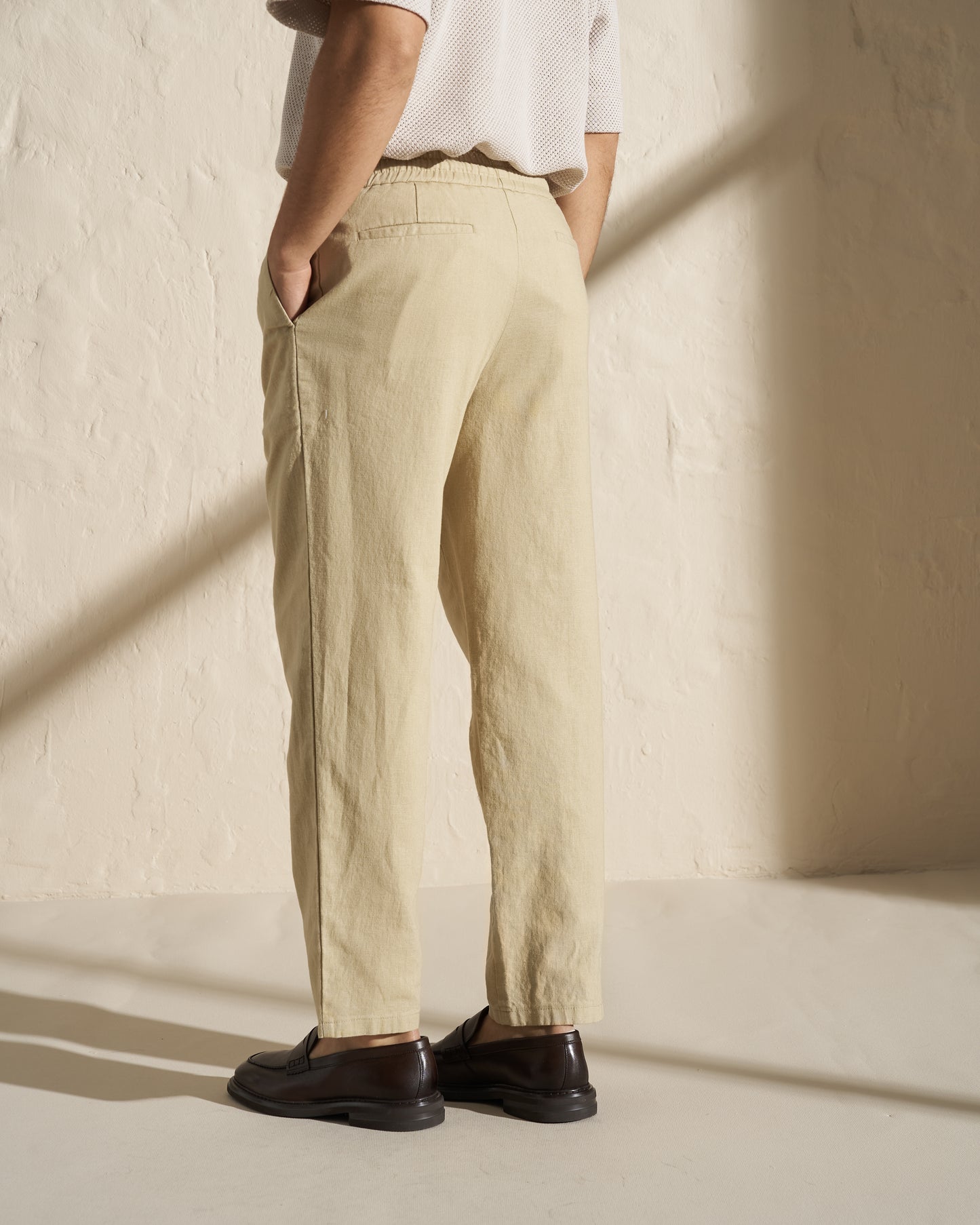 Relaxed Fit Drawstring Jogger Pants