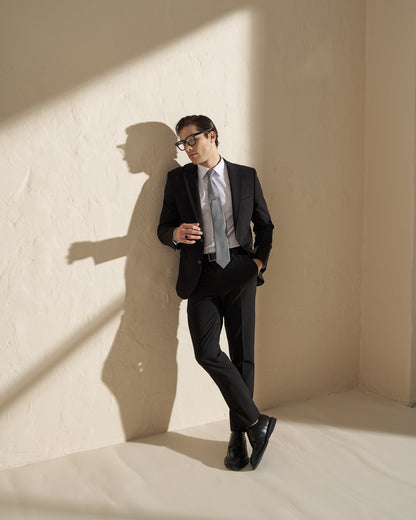 Men’s Three-Piece Suit – Black