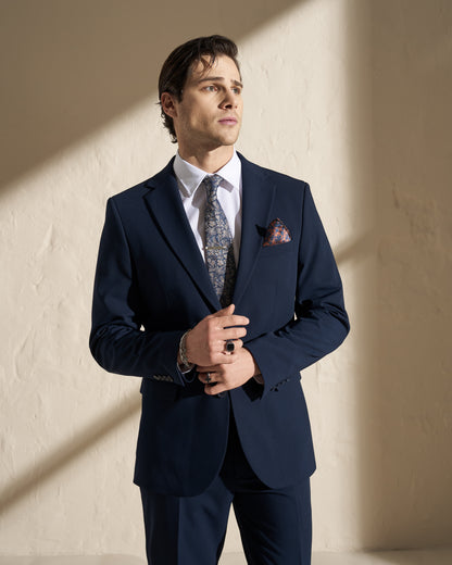 Men’s Three-Piece Suit – Navy