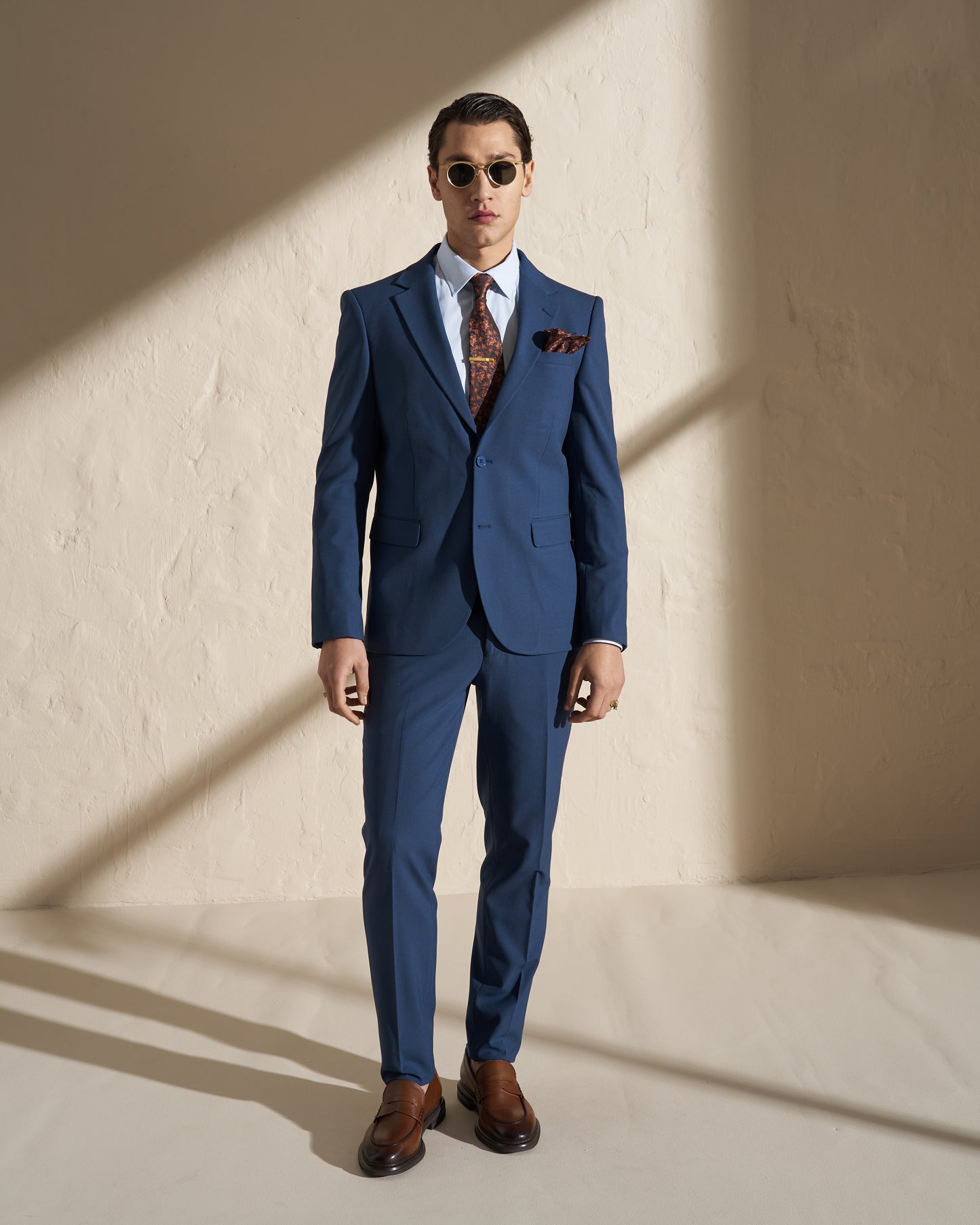 Men’s Two-Piece Suit – Blue