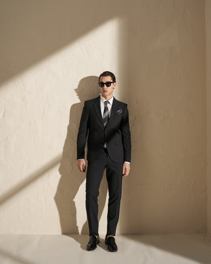 Men’s Two-Piece Suit – Black