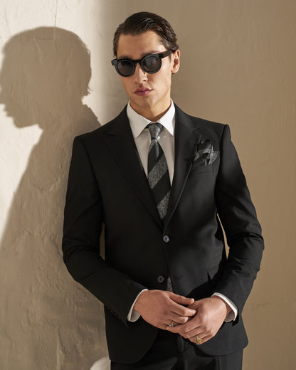 Men’s Two-Piece Suit – Black