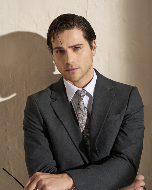 Men’s Two-Piece Suit – Charcoal Grey