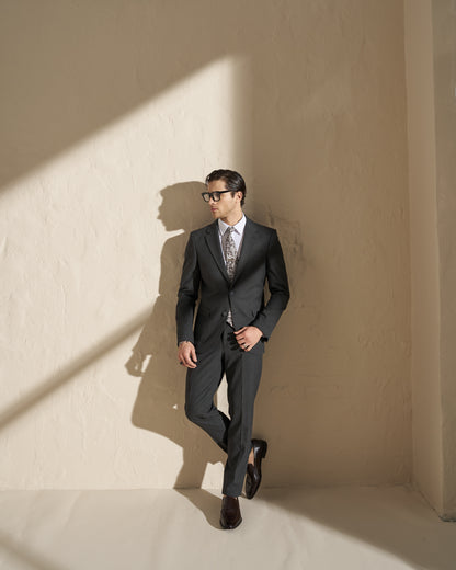 Men’s Two-Piece Suit – Charcoal Grey