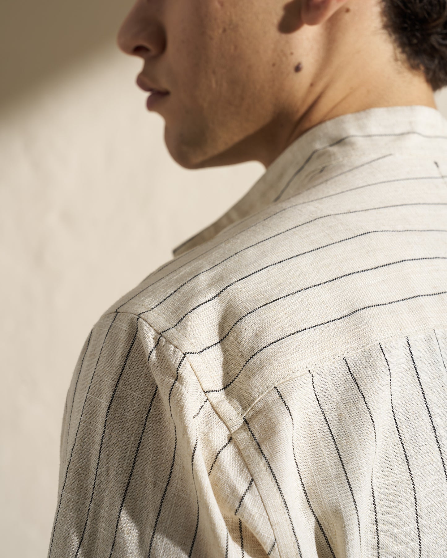 SHORT-SLEEVE STRIPED SHIRT