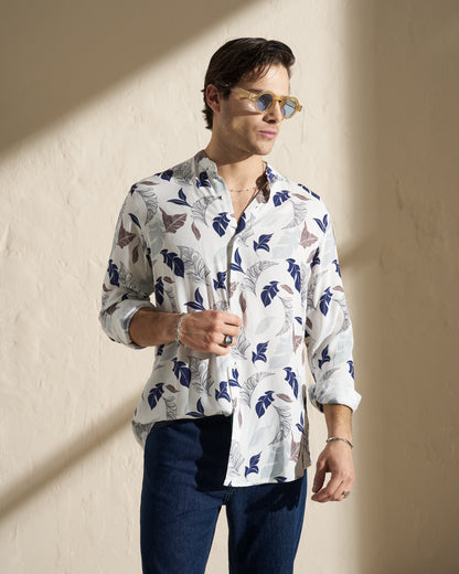 PRINTED RESORT SHIRT
